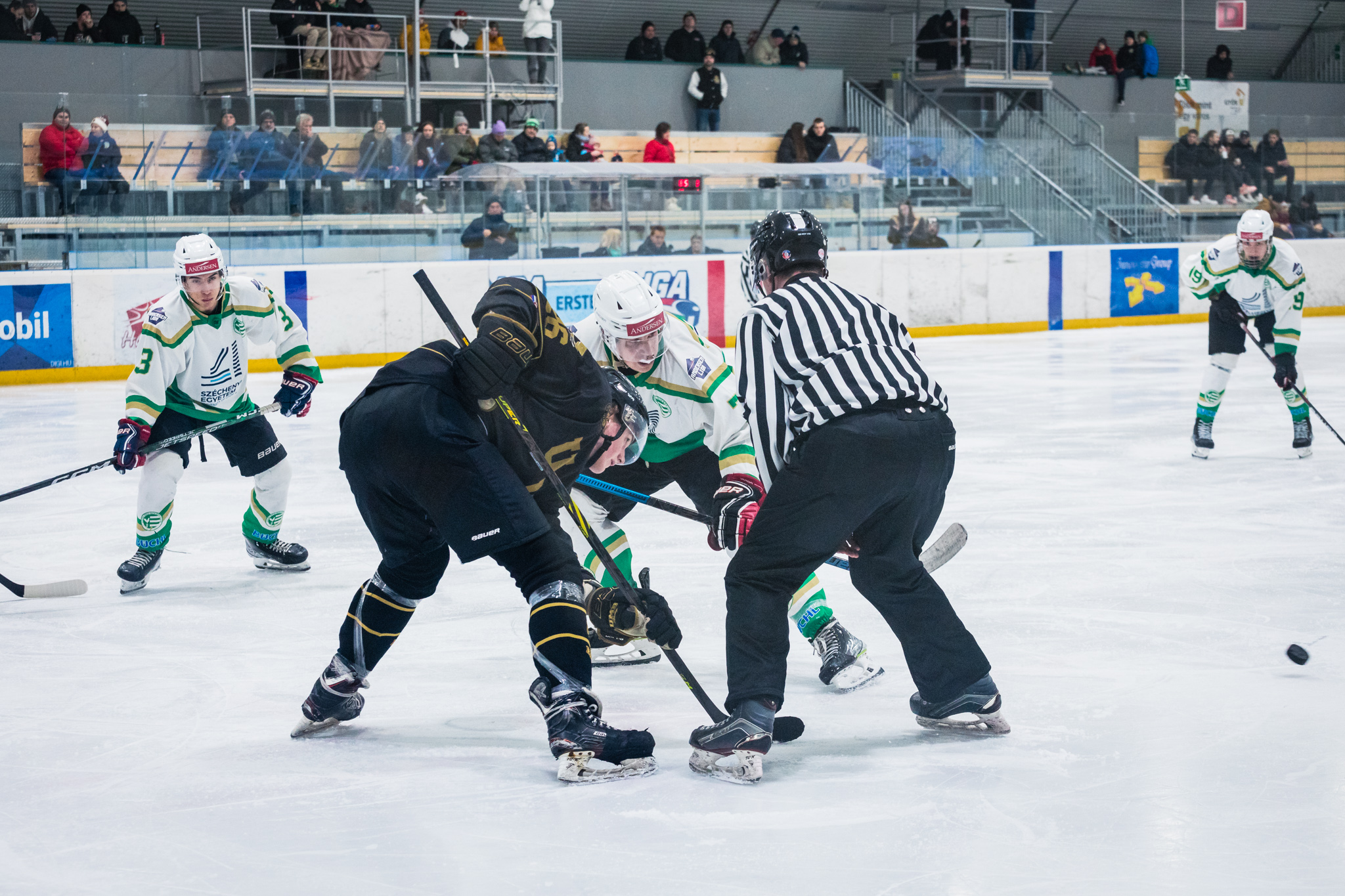 The tournament started with the clash between UNI Győr ETO HC and the UMB Hockey Team from Banská Bystrica (Photo: Csaba József Májer)