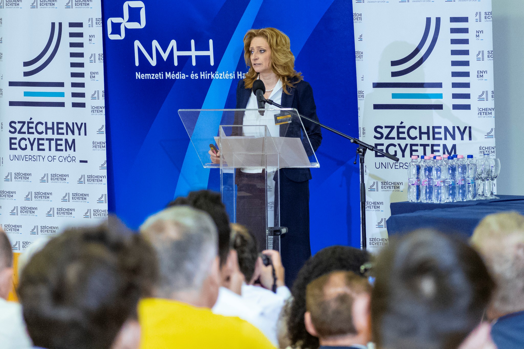 The participants of the plenary session of the conference were also able to listen to the presentation of Dr. Orsolya Ferencz, Ministerial Commissioner for Space Research of the Ministry of Foreign Affairs and Trade, entitled 