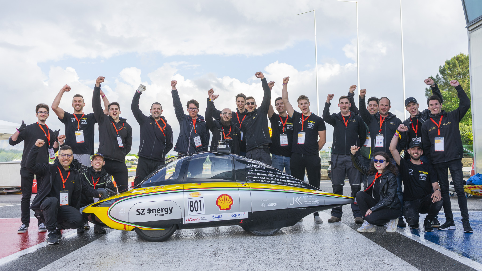 The students of the SZEnergy Team of Széchenyi István University won the Shell Eco-marathon energy efficiency competition for the second time in the autonomous category and for the third time in the electric city car category.