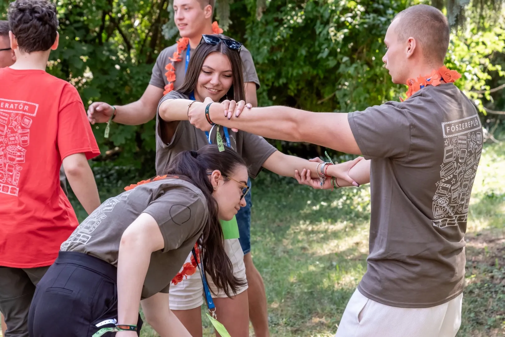 The traditional Newbies’ Camp also started in Mosonmagyaróvár