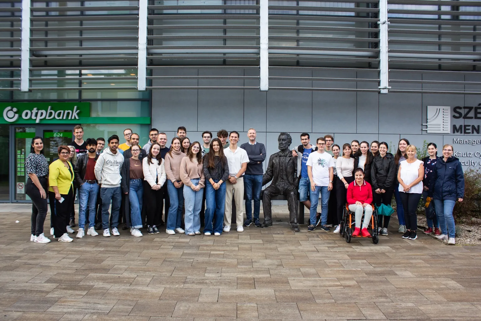 Participants of the first Christian mini-conference at Széchenyi István University (Photo: Márton Horváth)