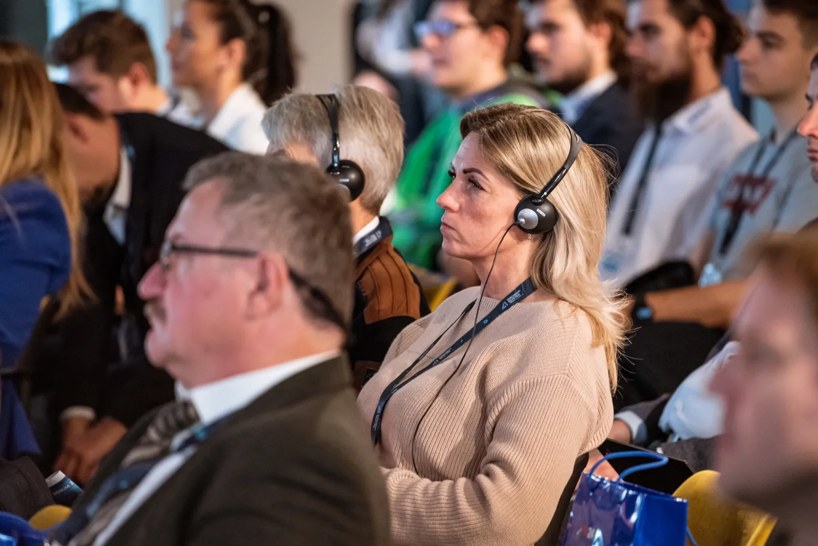 The Innovation Park of the Széchenyi István University was packed for the event (Photo: Máté Dudás)