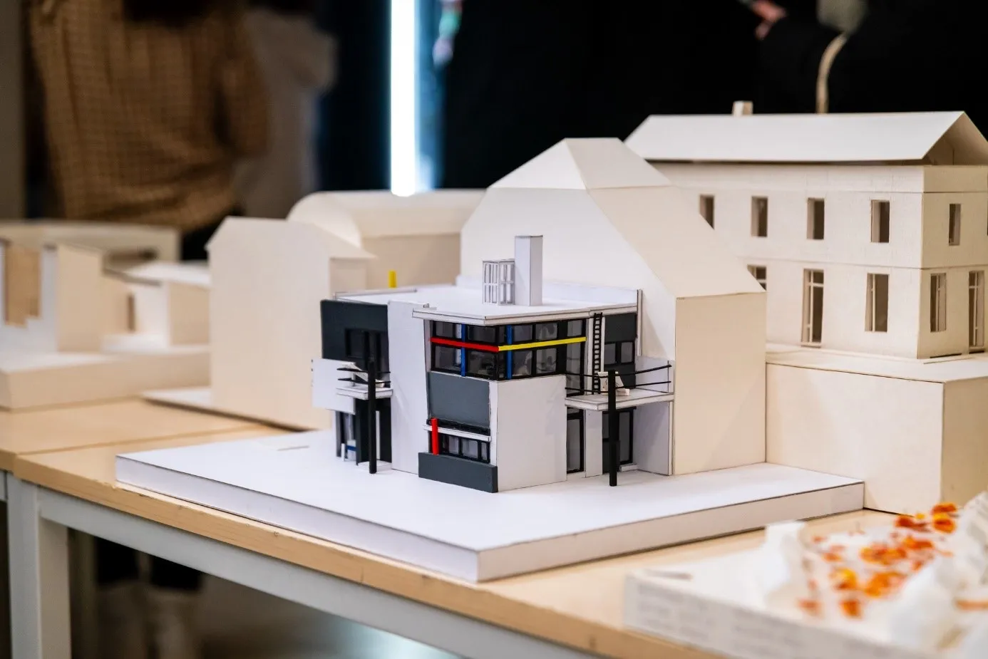 Visitors could also see spectacular plans and models at the exhibition (Photo: Máté Dudás)