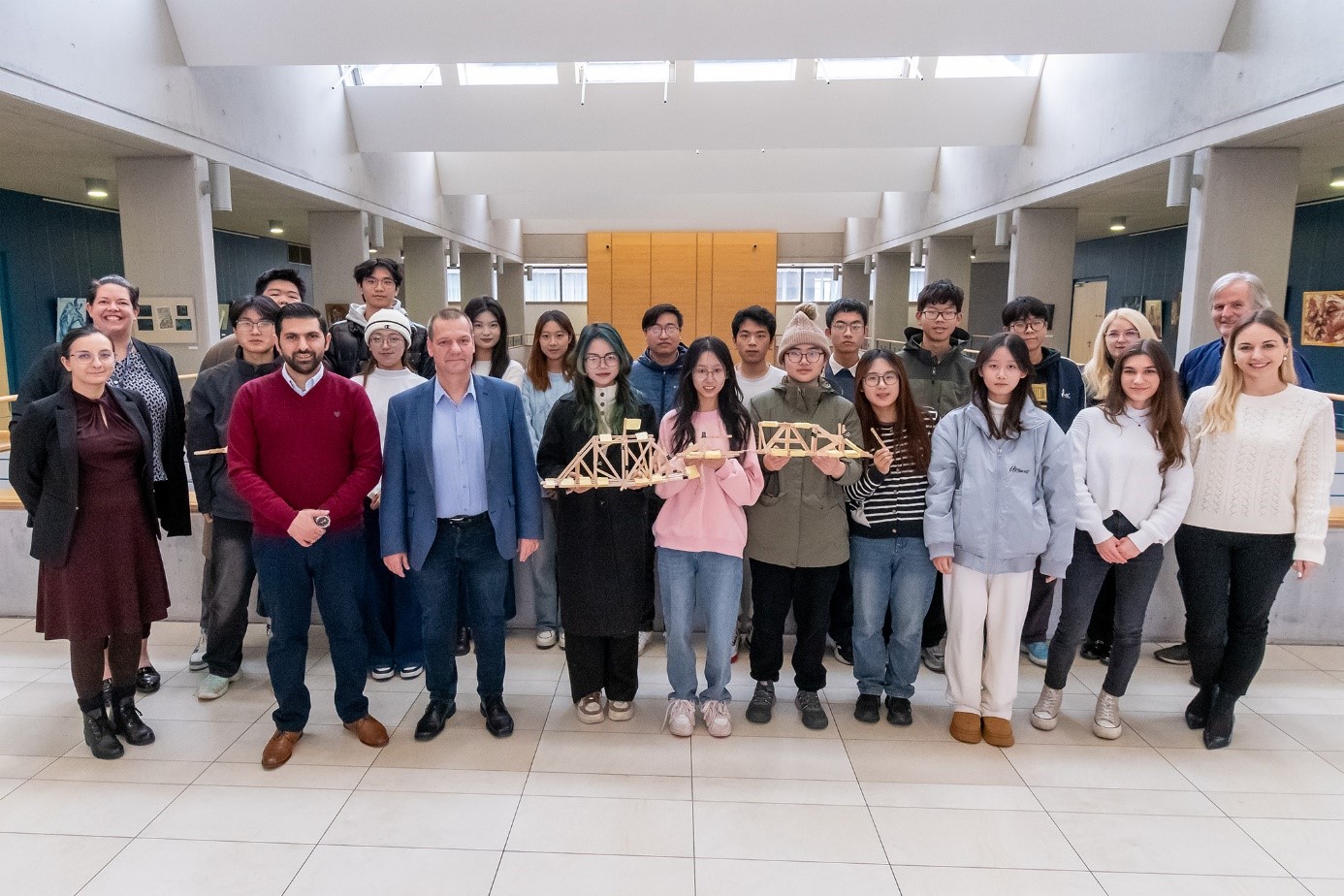 Chinese Students Explore Civil Engineering at SZE