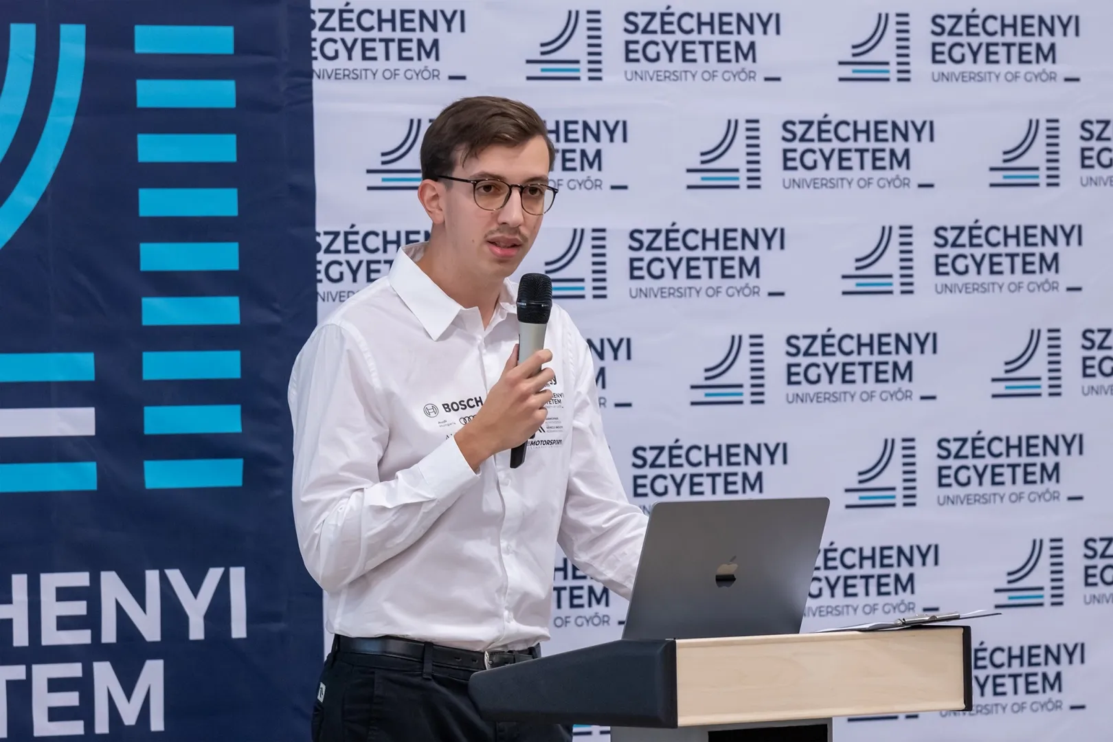 A new, ergonomic steering wheel with a 3D printed frame is also in developement to make life more comfortable for the drivers, says Dávid Sándor, Head of SZEnergy’s Engineering Department 