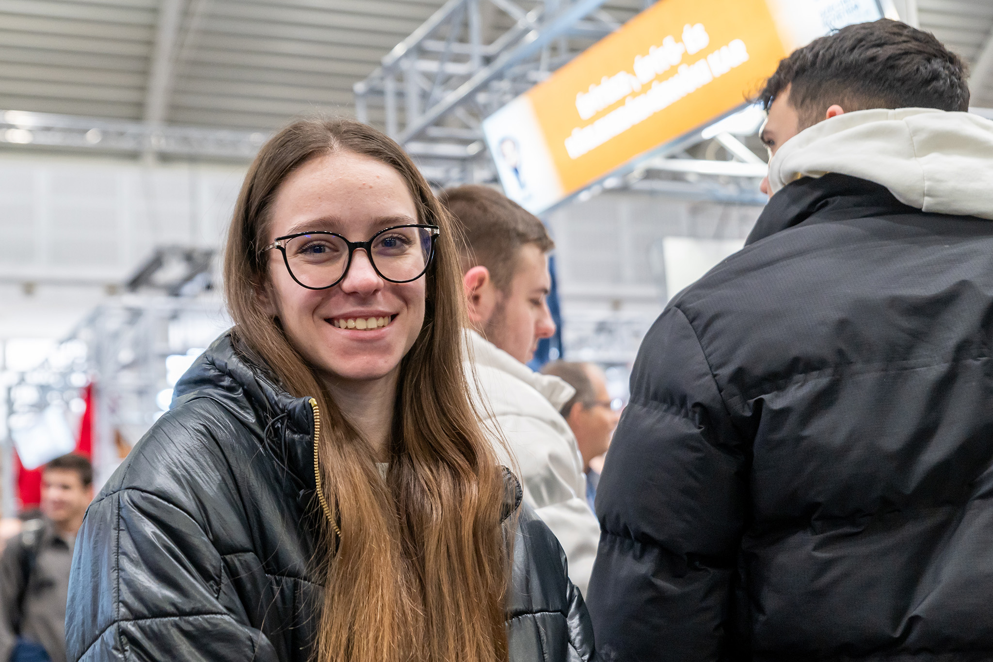 Móna Plank is studying architecture at Székesfehérvár Technical School, and she would like to continue her studies in this field at Széchenyi István University (Photo: András Adorján)