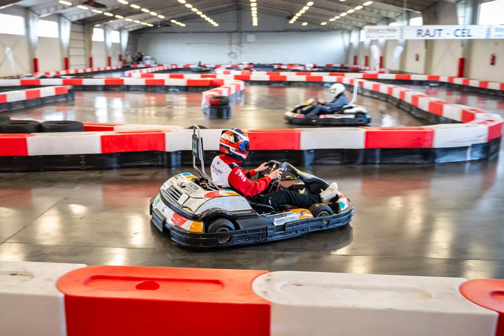 The competing athletes also showcased their skills on the track (Photo: Máté Dudás)