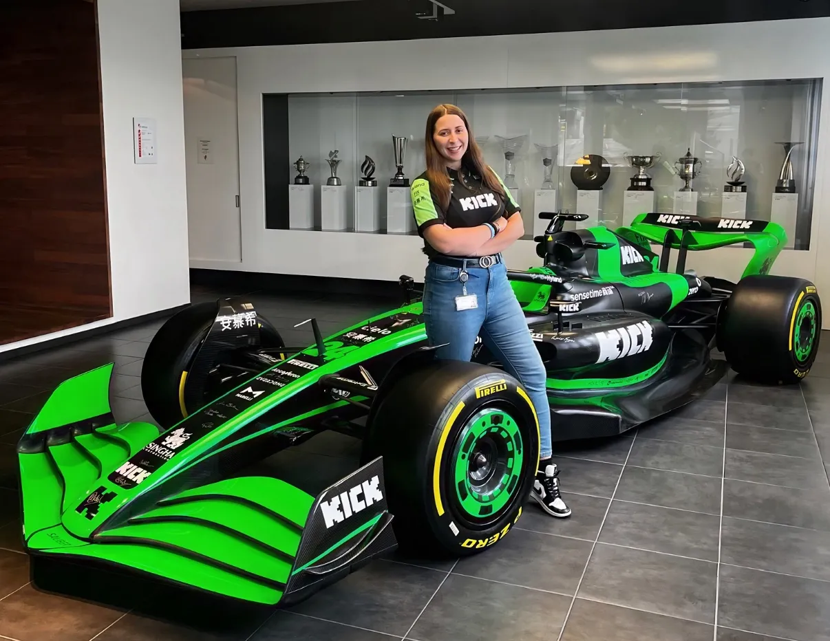 Anna Szakonyi is working to help Sauber achieve the best possible results in the 2025 Formula 1 World Championship.