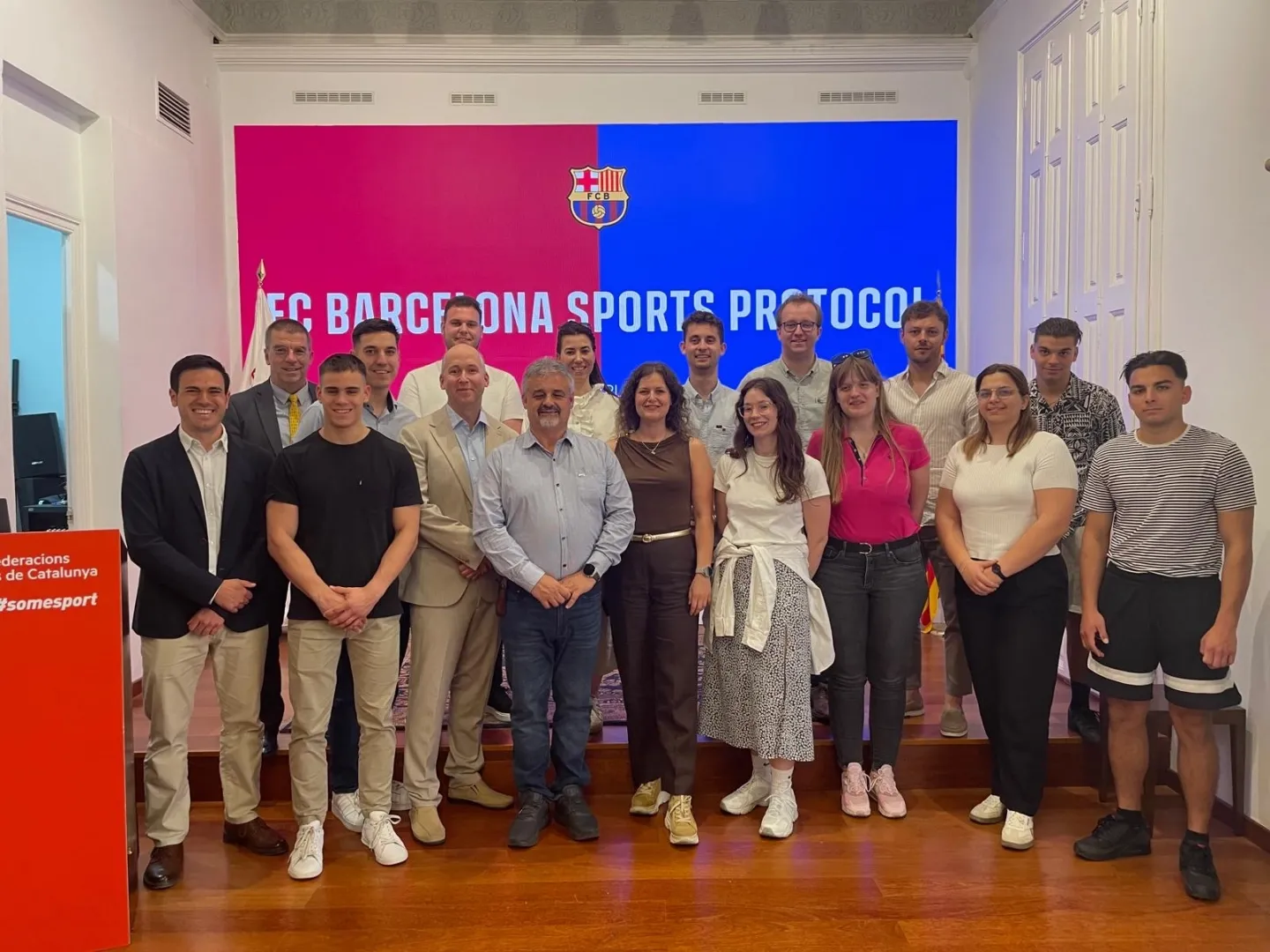 Students of SZE’s Sports Diplomacy Programme Participate in Study Trip to Barcelona
