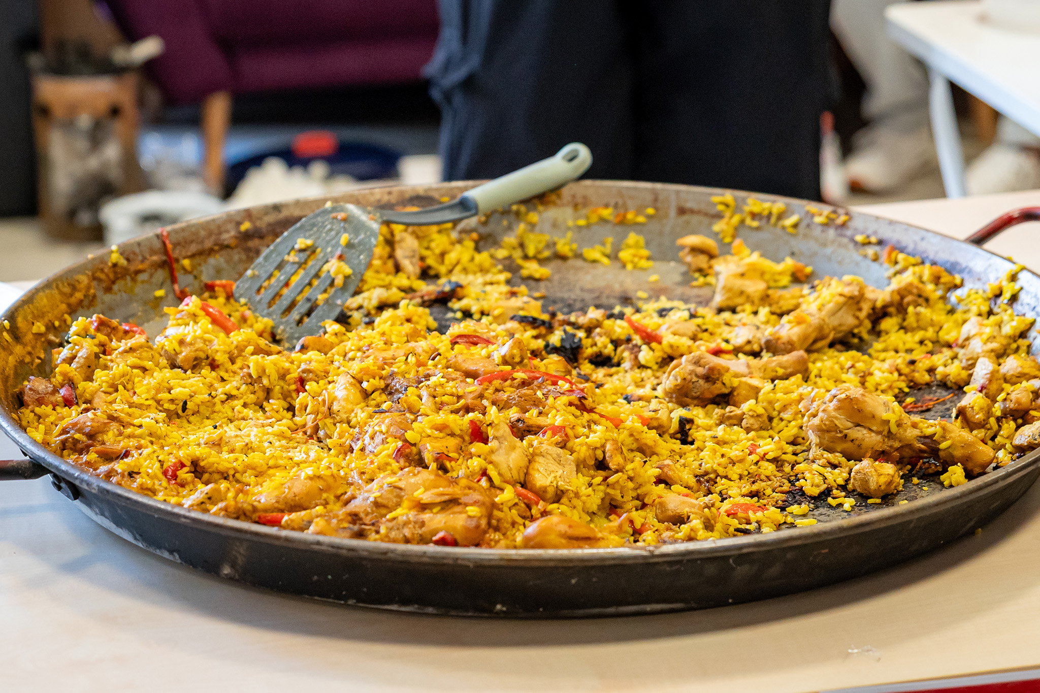 International Students once again showcased culinary specialities from their home countries in the Atrium (Photos: András Adorján, Máté Dudás, Bettina Korinek, Gergely Nagy)