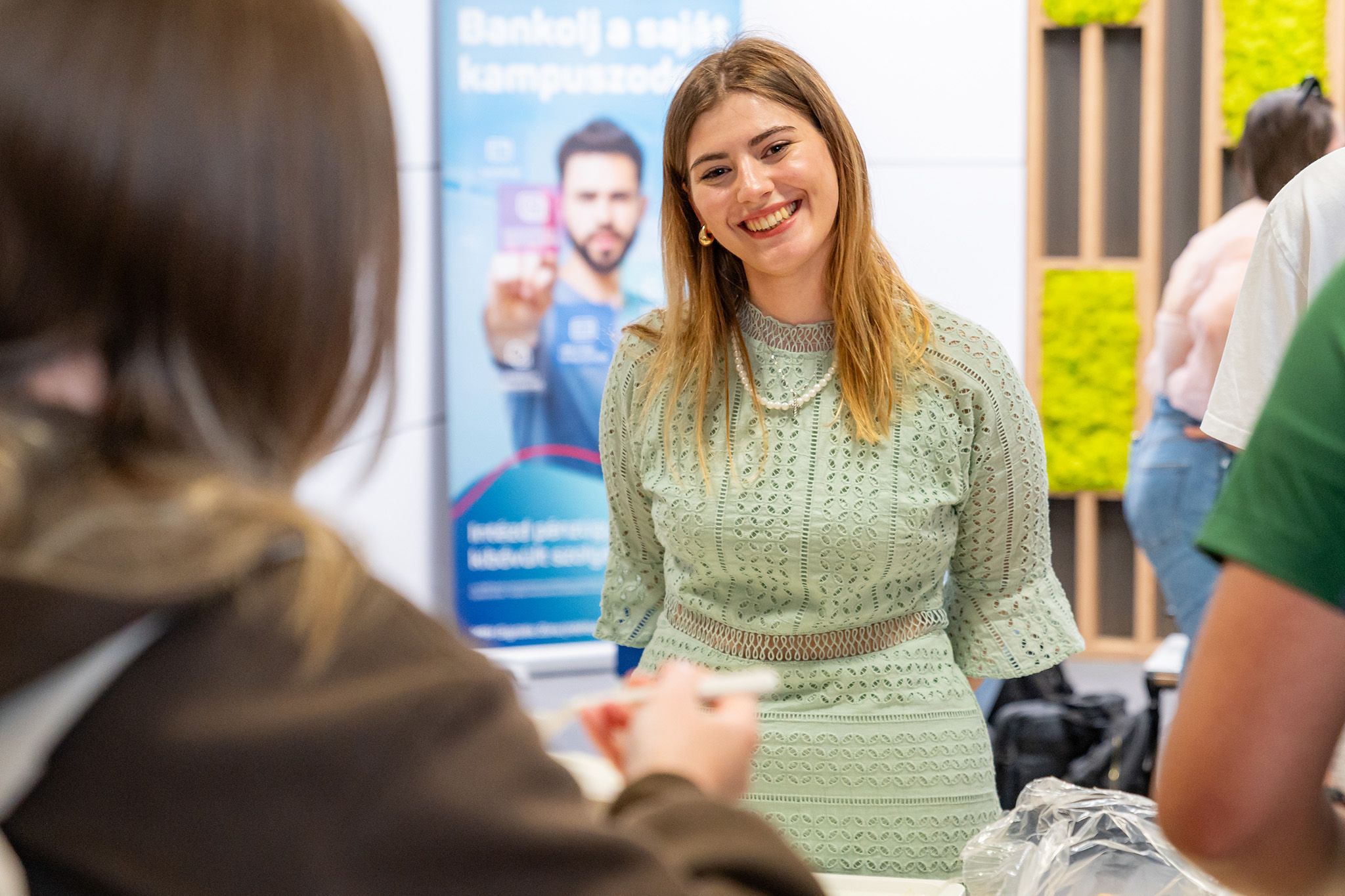 International Students once again showcased culinary specialities from their home countries in the Atrium (Photos: András Adorján, Máté Dudás, Bettina Korinek, Gergely Nagy)