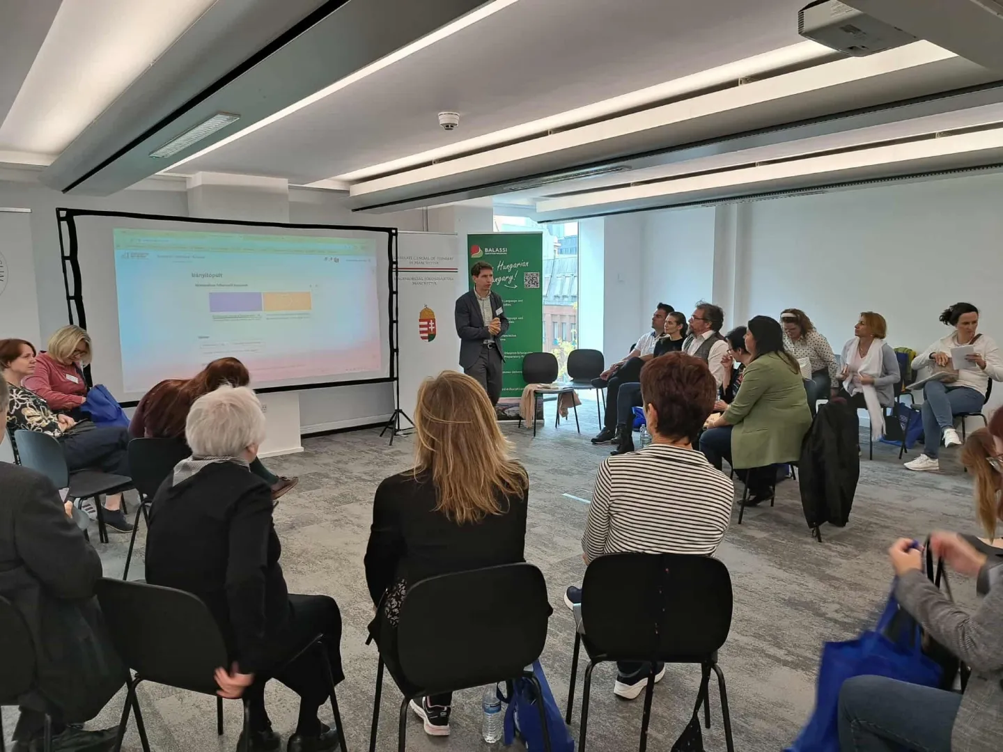 Among the presenters at the Manchester programme were Dr Bálint Lampert, Associate Professor…