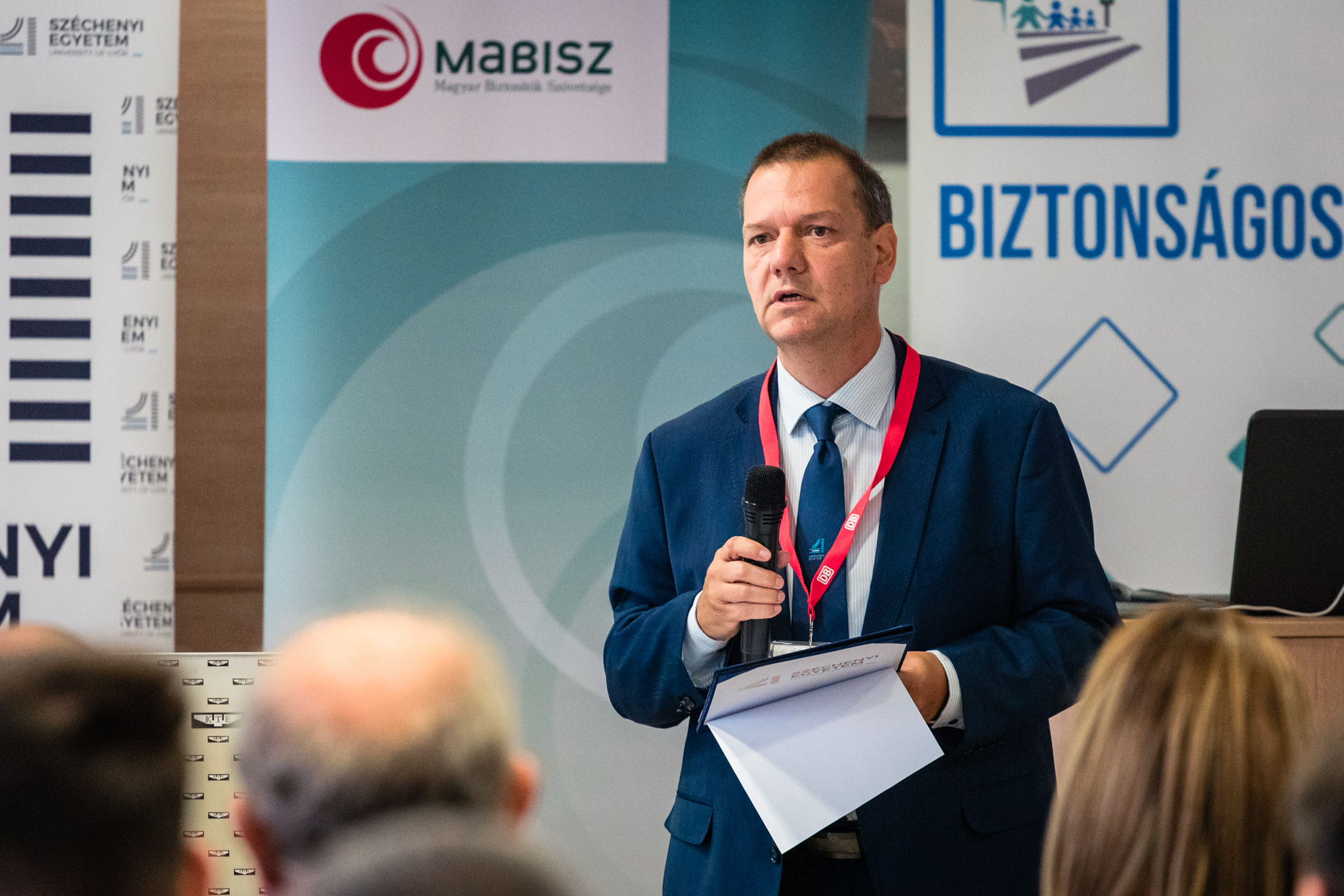 The 3rd Road Safety Conference was opened by Dr János Szép, Dean of the Faculty of Architecture Civil Engineering and Transport Sciences at Széchenyi István University. (Photo: Csaba József Májer)