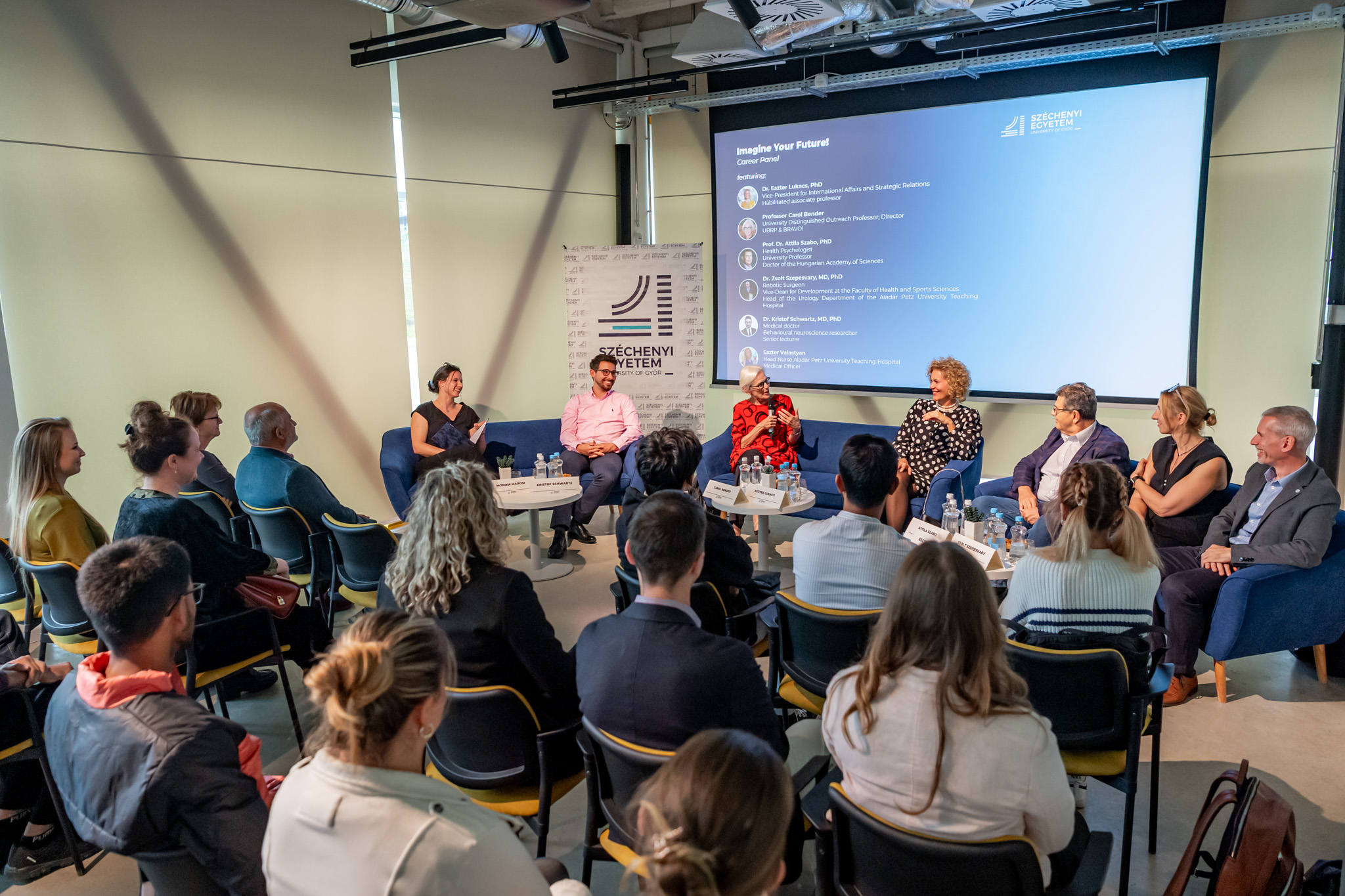 Many were curious to attend the panel discussion (Photo: Adorján András)