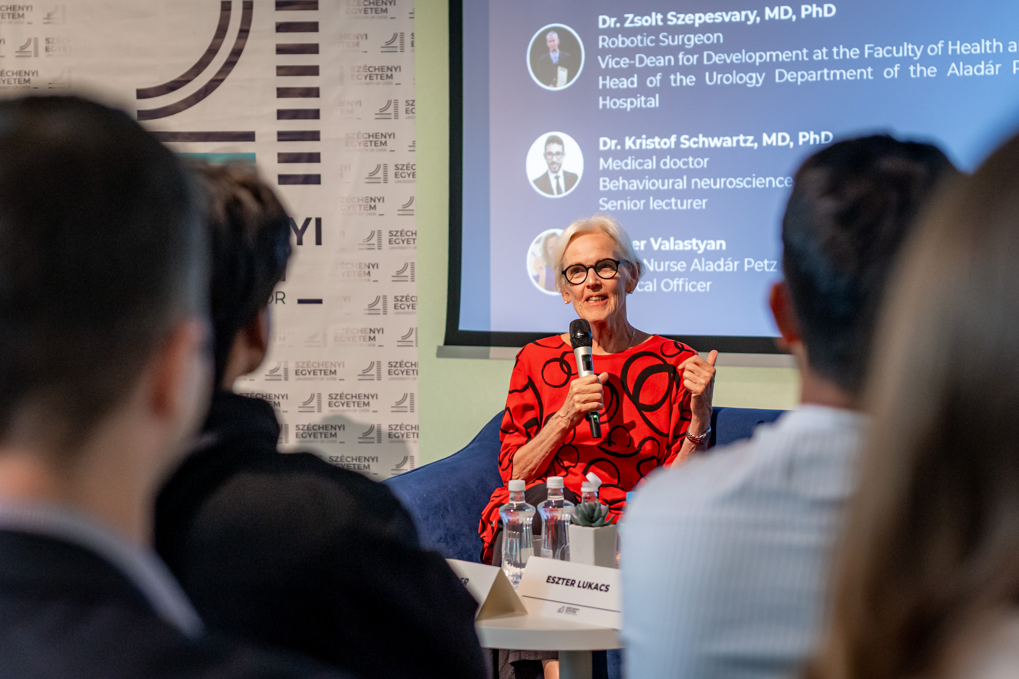 Dr Carol Bender, professor at the University of Arizona and Fulbright visiting professor at Széchenyi István University (Photo: Adorján András)