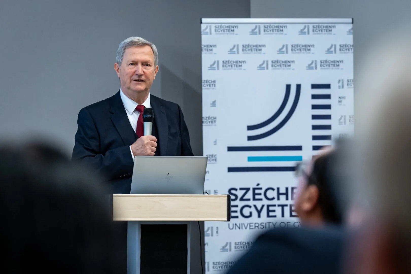 Dr Ferenc Friedler, Rector and Vice-President for Scientific Affairs of Széchenyi István University (Photo: Gergely Nagy)