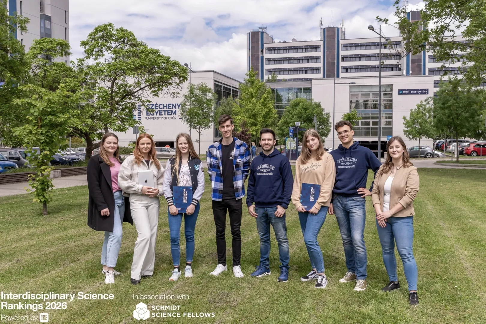 Students at Széchenyi István University study at an institution that is exceptionally strong in cross-disciplinary education and research (Photo: András Adorján)