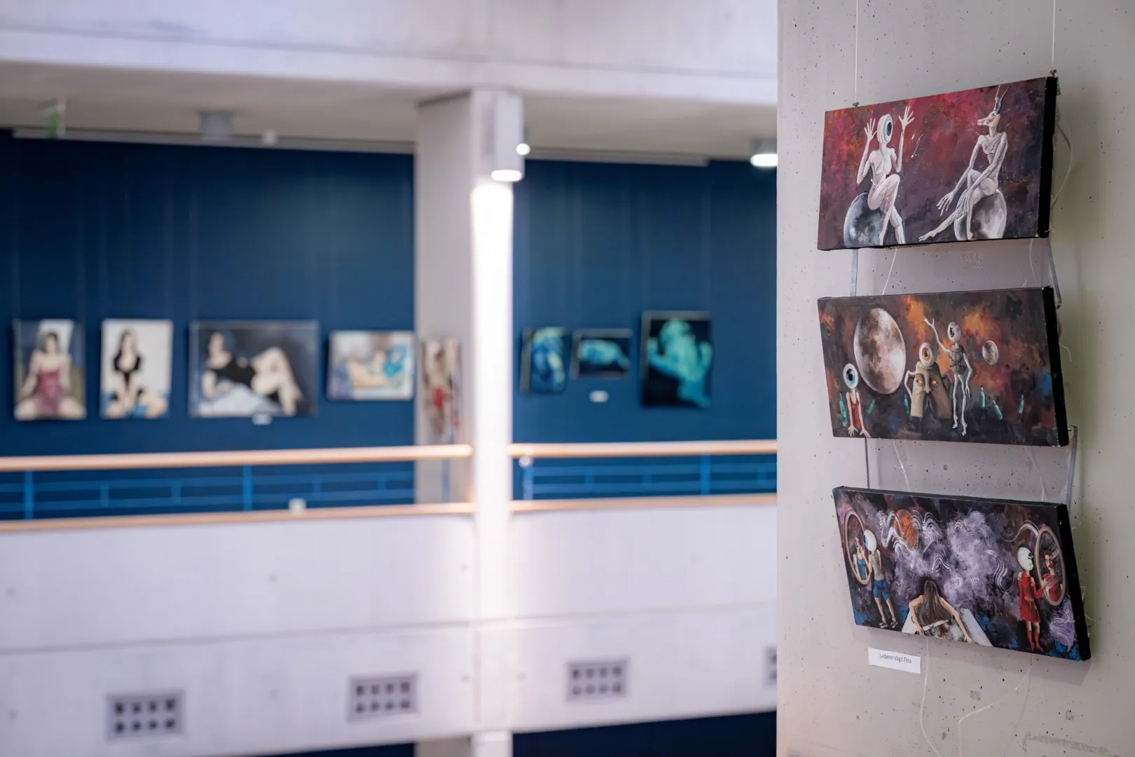 The Talent Day programme featured events such as Be Right Back! the joint exhibition of students and university participants presenting their artistic works at the TDK…