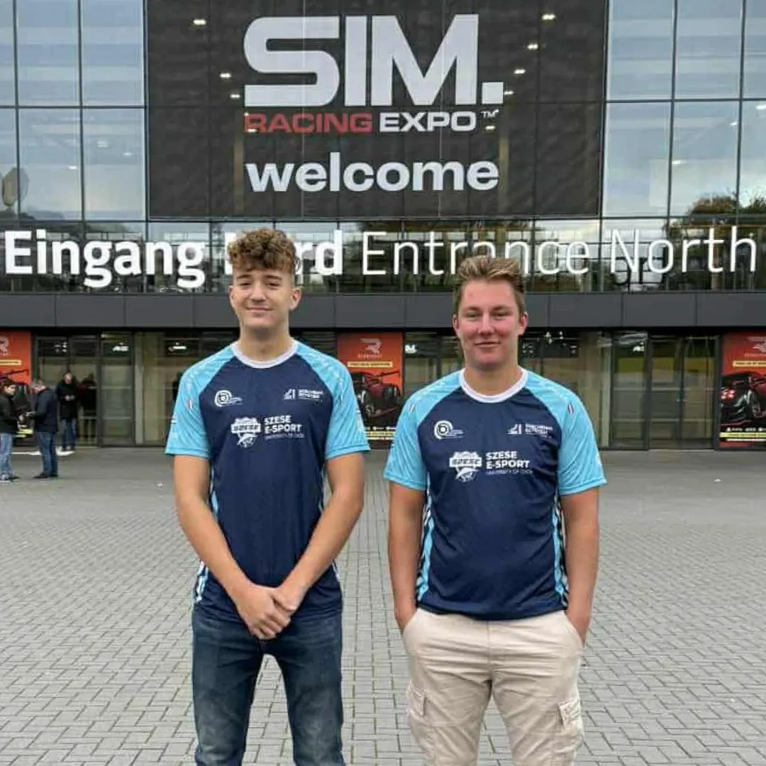 Marcell Mórocz finished 3rd, while his teammate, Balázs Pálla, secured 2nd place at the Sim Racing Expo in Dortmund