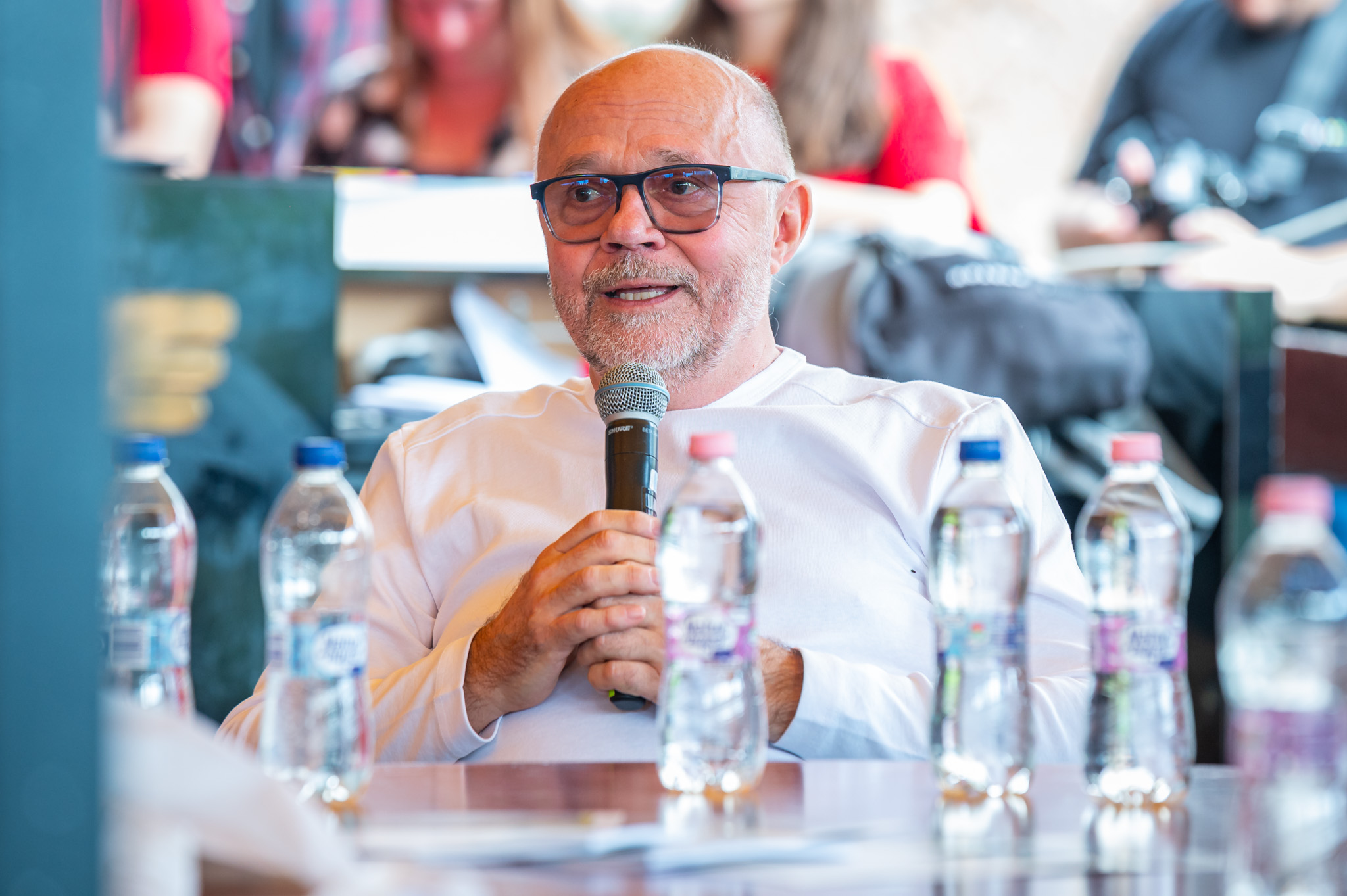 Dr Barna Hanula is a regular speaker at the most significant professional forums: he also took part in this year’s National Vehicle Engineers’ Day organised by Széchenyi István University (Photo: Máté Dudás)