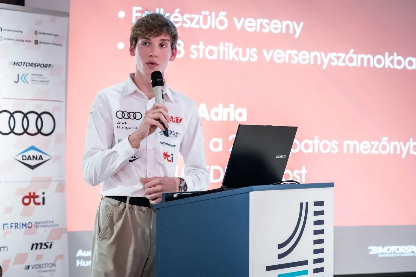 This year we are targeting the German, Austrian and Hungarian competitions,” said Team Leader Gergely Vojnits