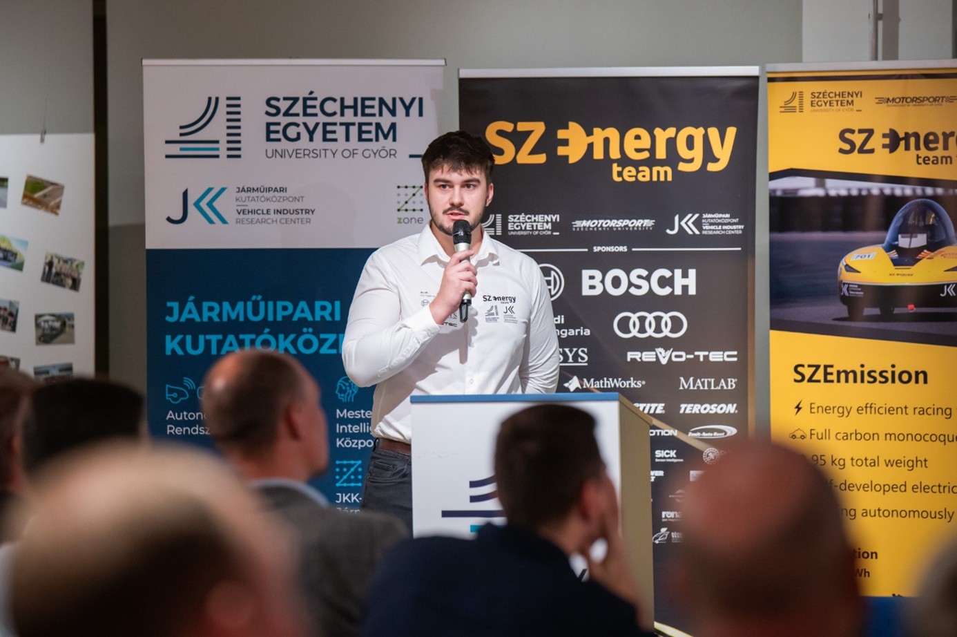 Two solutions were developed for the implementation of regenerative braking, and the more advantageous one will be integrated into the final vehicle, revealed István Madarász (Photo: Balázs Miklós)
