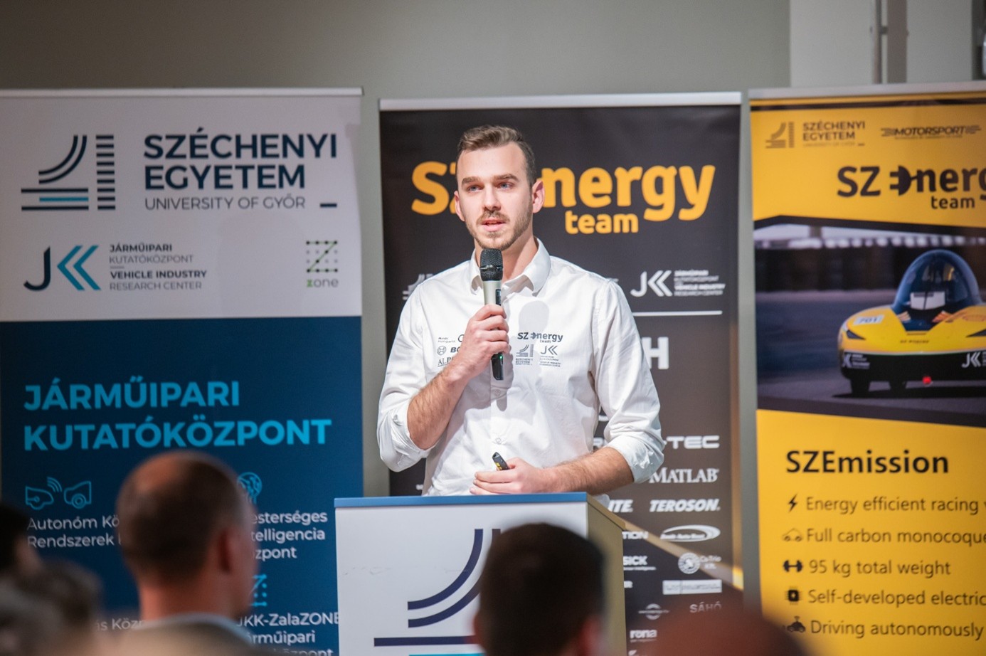 “We are reviewing our current telemetry panel to achieve a better data connection,” stated András Timár (Photo: Balázs Miklós)