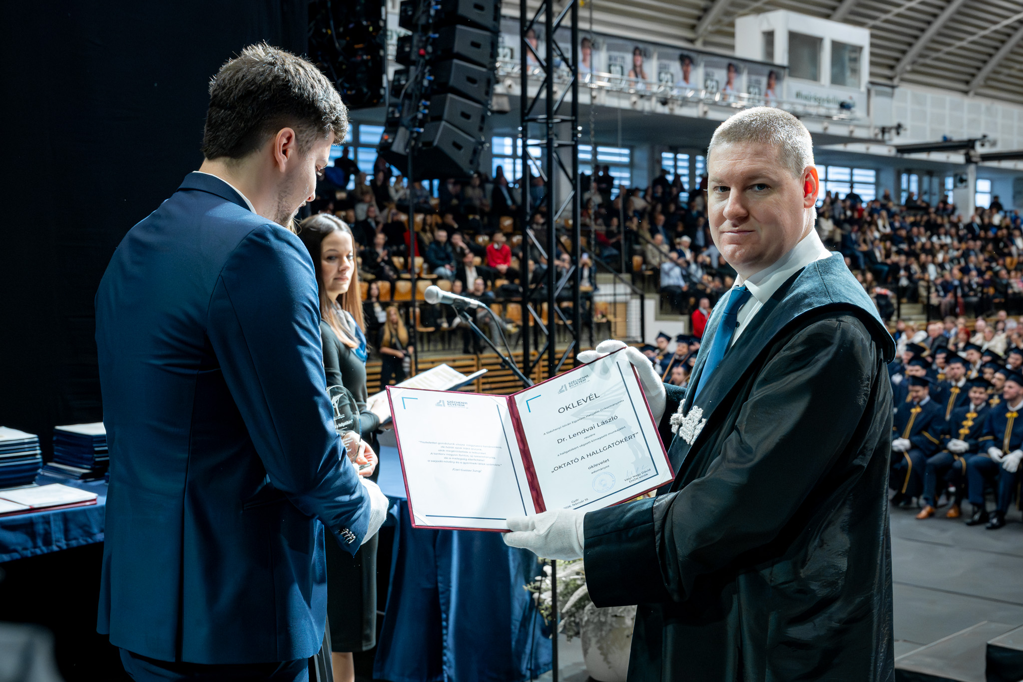 Gallery from the ceremony of the Audi Hungaria Faculty of Engineering (Photos: András Adorján)