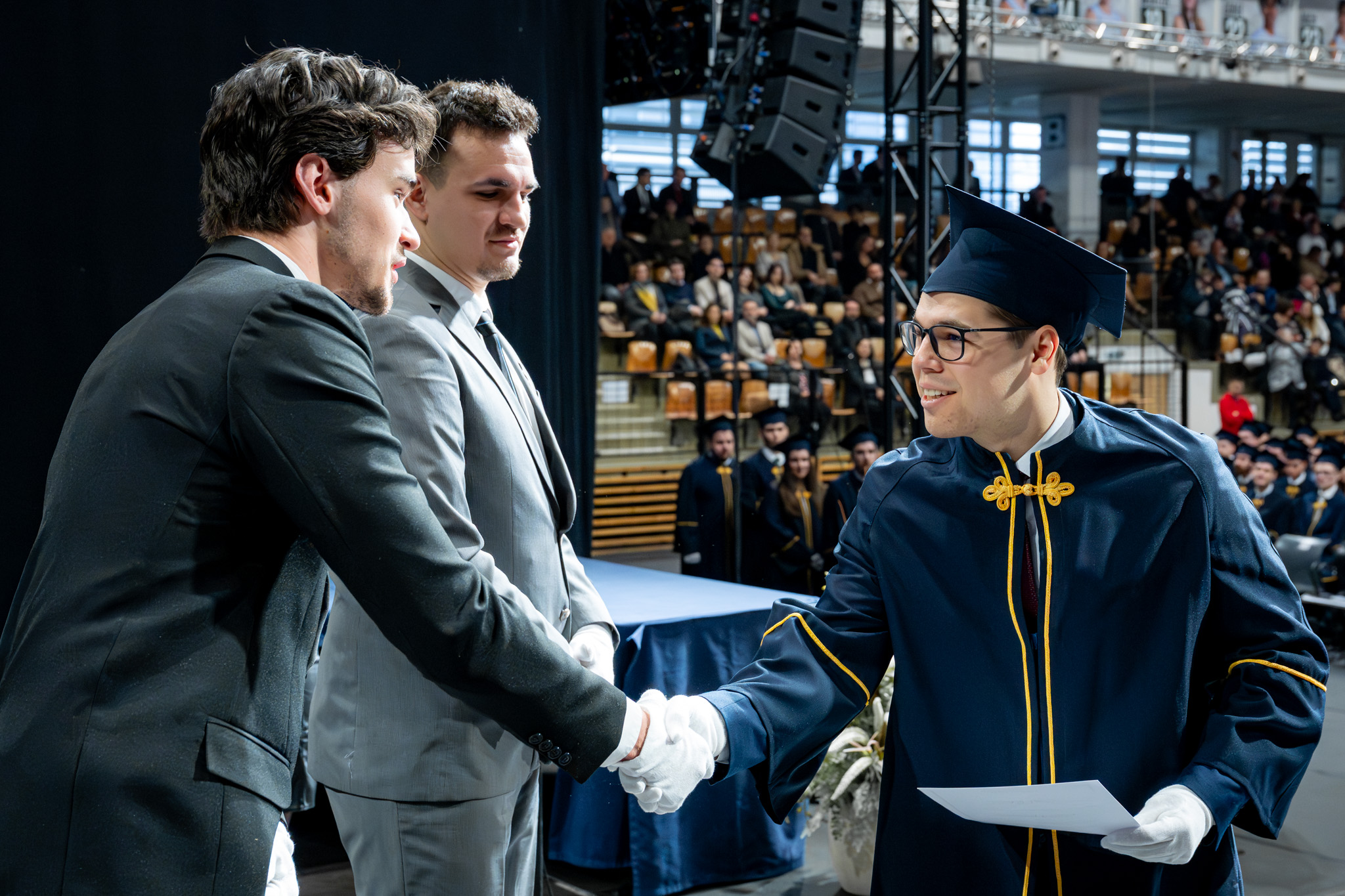 Gallery from the ceremony of the Faculty of Informatics and Electrical Engineering (Photos: András Adorján, Máté Dudás)