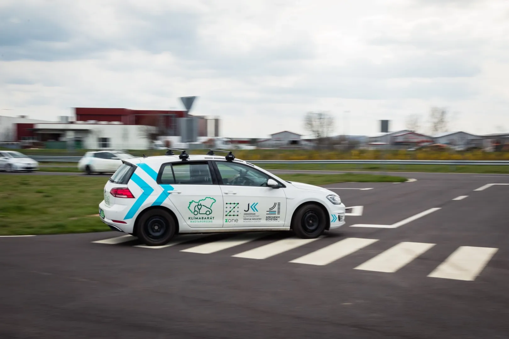 Test tracks enable measurement investigations to be carried out under real-life conditions (Photo: Csaba József Májer)