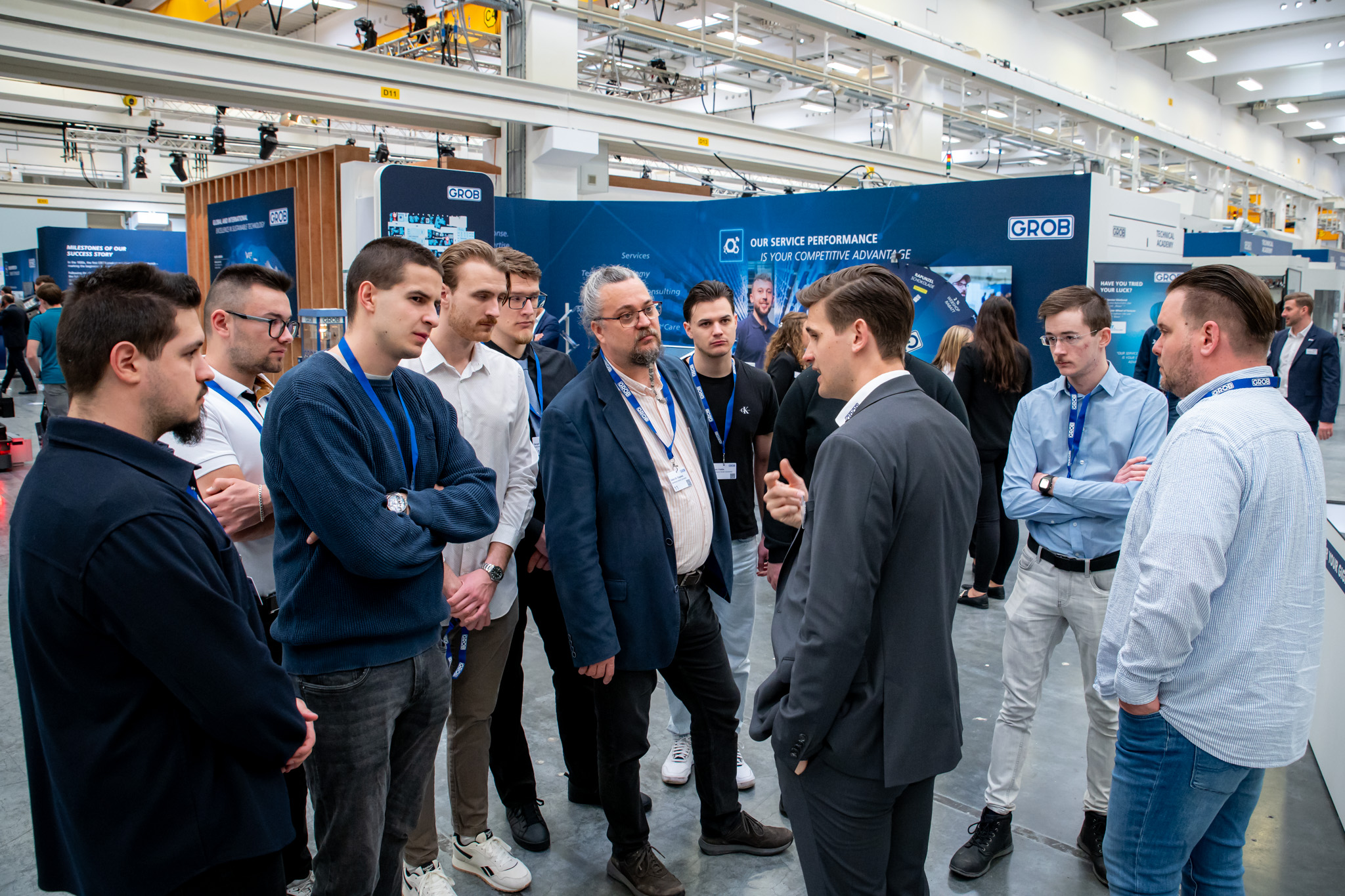At the GROB 100 professional exhibition, both students and lecturers gained valuable new insights (Photo: András Adorján)