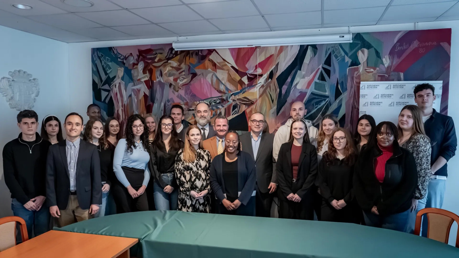 The professional programme of the Deák Ferenc Faculty of Law and Political Sciences at Széchenyi István University once again proved highly popular among students (Photo: András Adorján)