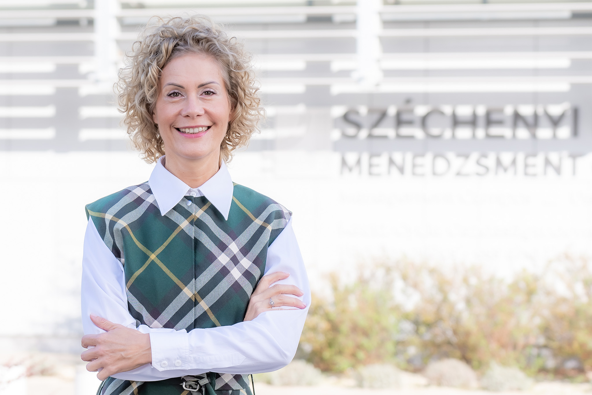 国际事务与战略关系副校长  Eszter Lukács博士（摄影：András Adorján）