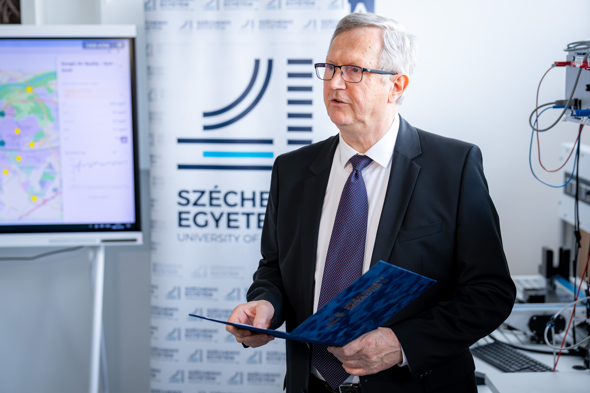 Professor Dr Ferenc Friedler, Rector and Vice-President for Scientific Affairs of Széchenyi István University (Photo: András Adorján)