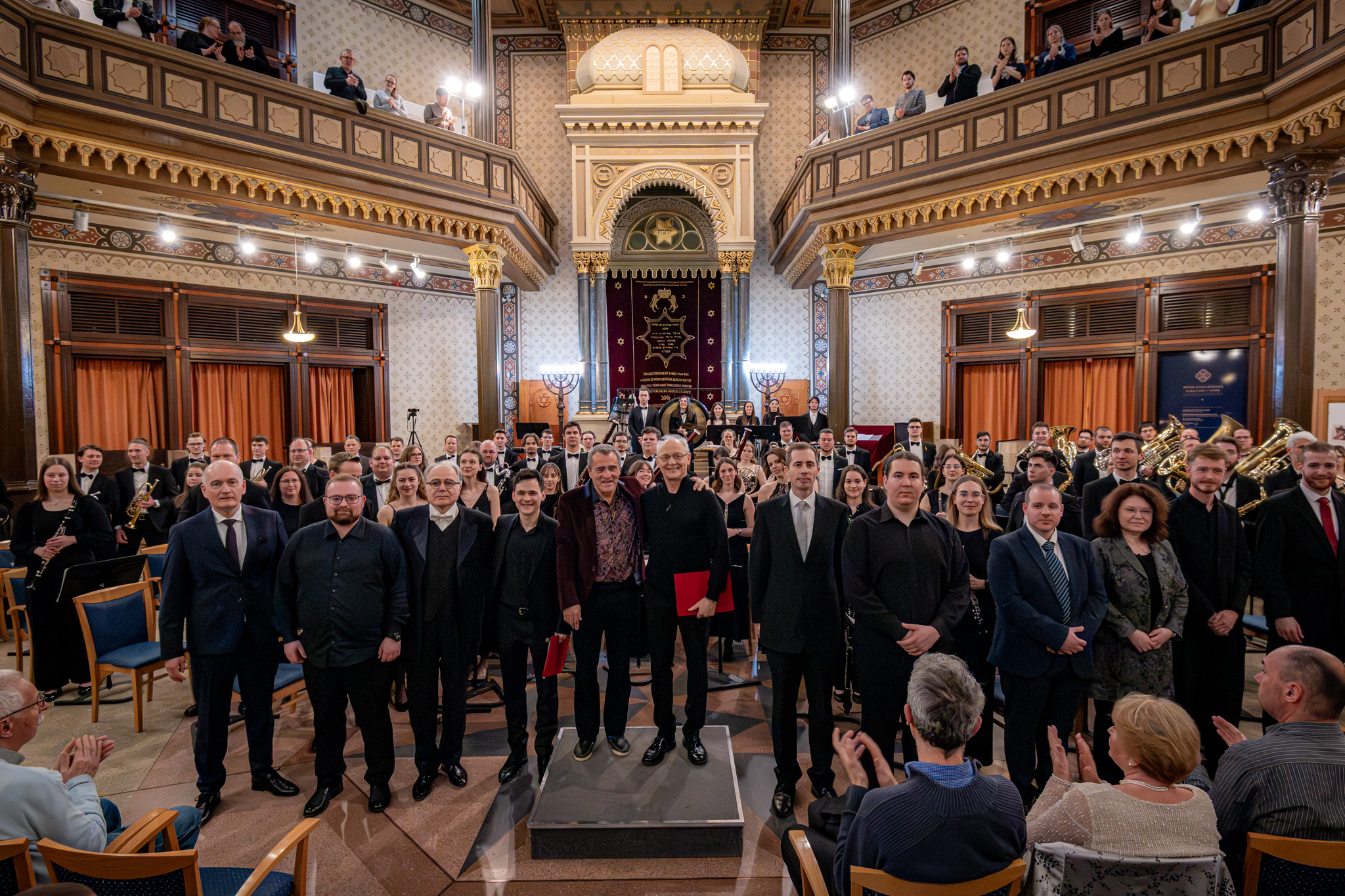 For the tenth edition of the Győr International Frigyes Hidas Wind Orchestra Conducting Course at Széchenyi István University, around 35 participants arrived from countries including the United States, Germany, Austria and Italy (Photo: András Adorján)
