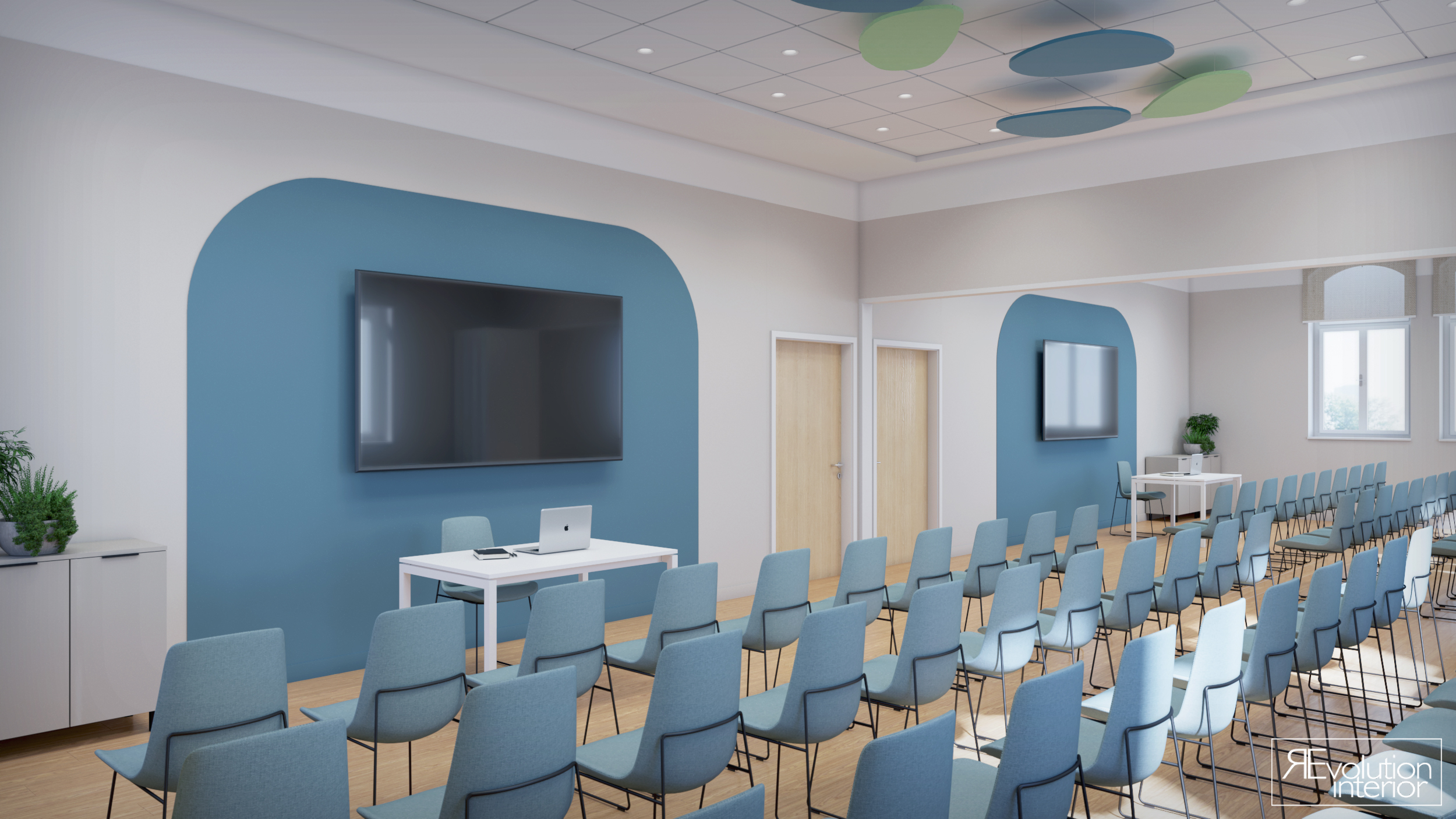 The visual designs clearly show that Széchenyi István University is creating modern buildings at the MedTech Health Technology Campus while preserving the values of the past during the second phase of development