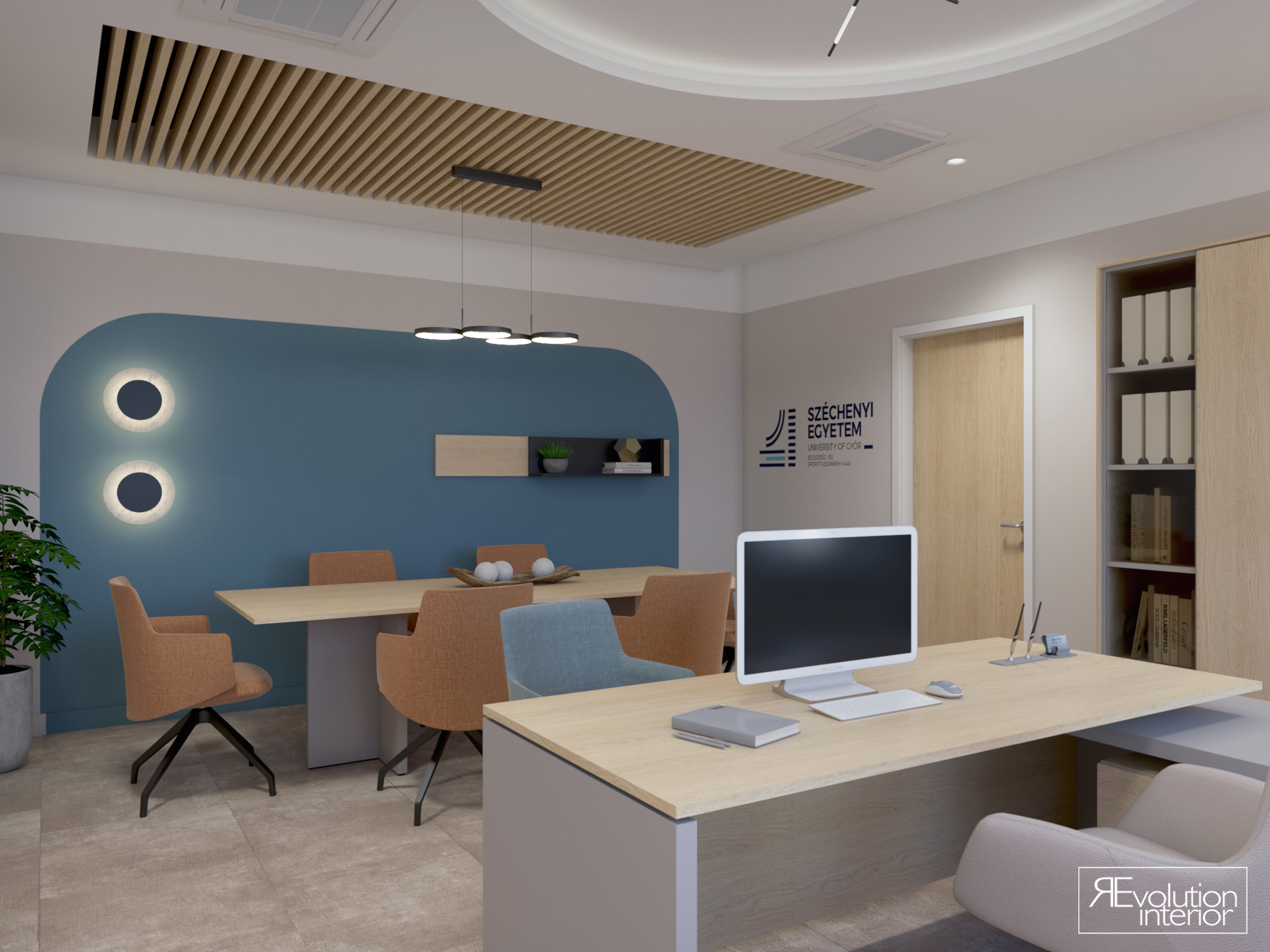 The visual designs clearly show that Széchenyi István University is creating modern buildings at the MedTech Health Technology Campus while preserving the values of the past during the second phase of development