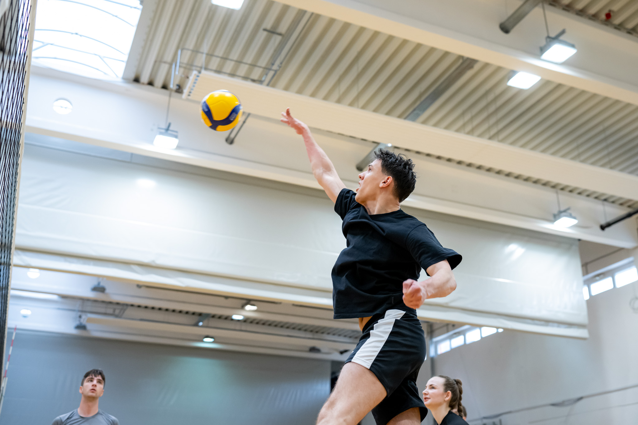 From pilates to basketball and darts, visitors could try their hand at a wide range of activities at SZEN (Photos: András Adorján, Gergely Nagy)