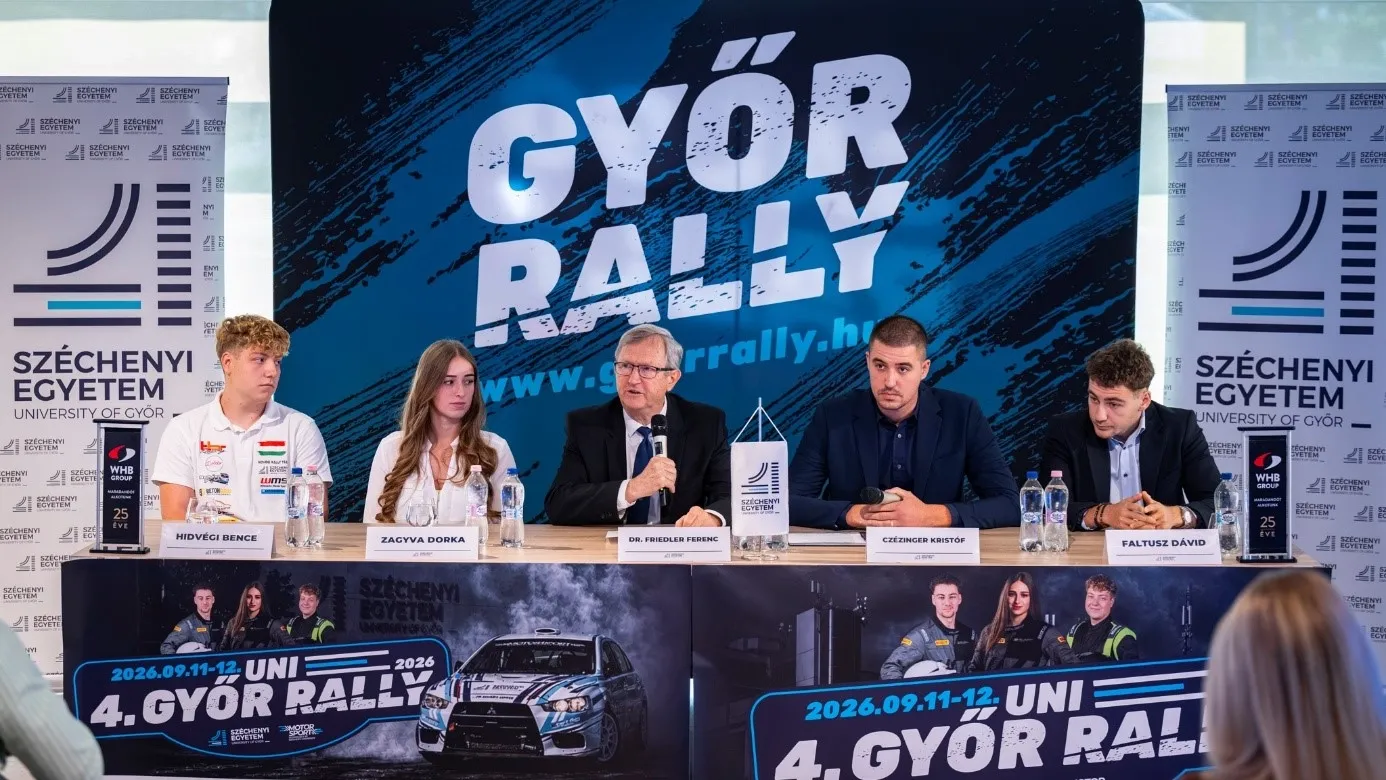 4th Uni Győr Rally with SZE: Strong Line-up, Spectacular Programme