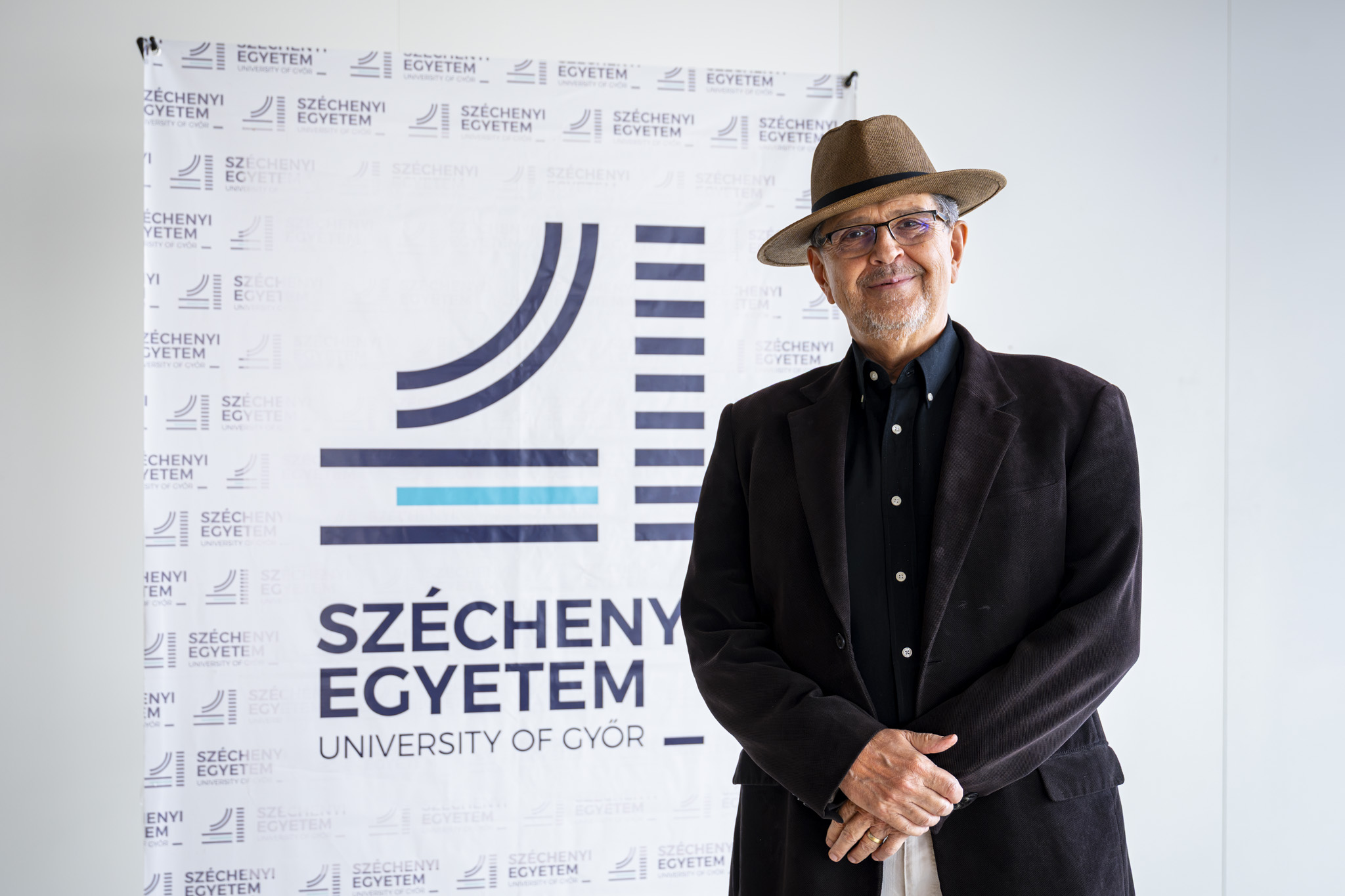 Dr Attila Szabó, Research Professor at SZE’s Faculty of Health and Sport Sciences and joint grand prize winner in the scientific category of the Kopp–Skrabski Awards. (Photo: Máté Dudás)