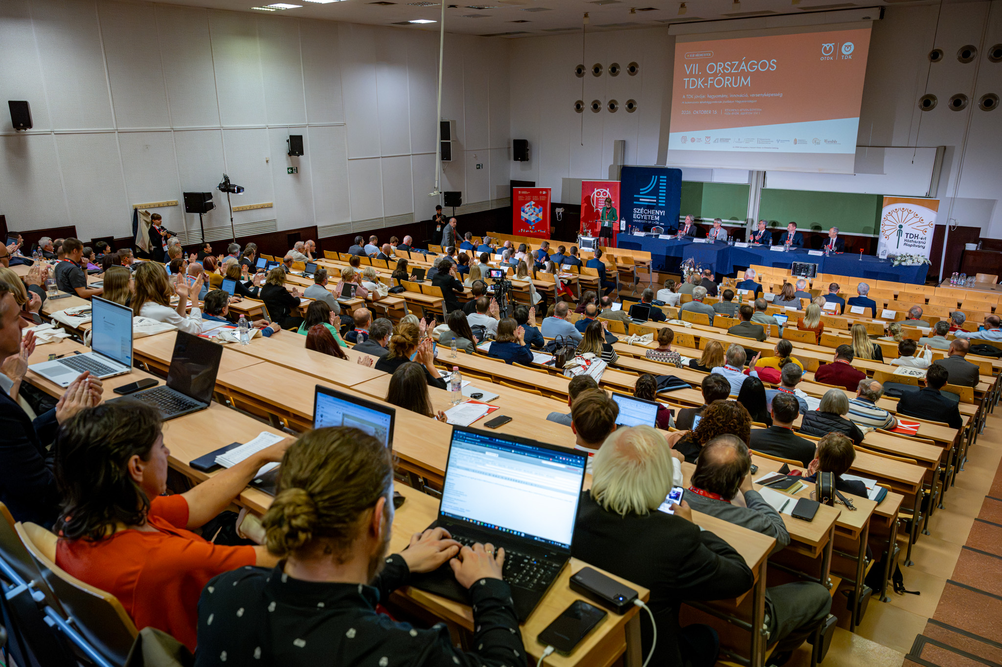 Széchenyi István University hosted the 7th National TDK Forum. (Photo: András Adorján)