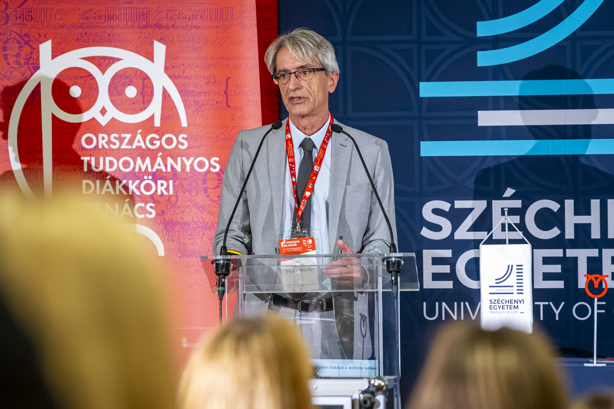 Prof dr Mihály Pósfai, President of the Hungarian Academy of Sciences
