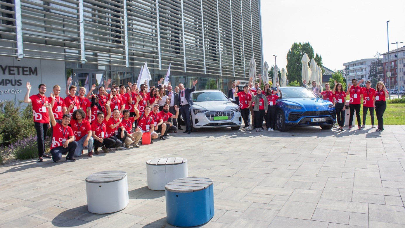 Participants of the 2023 Audi Development Camp 