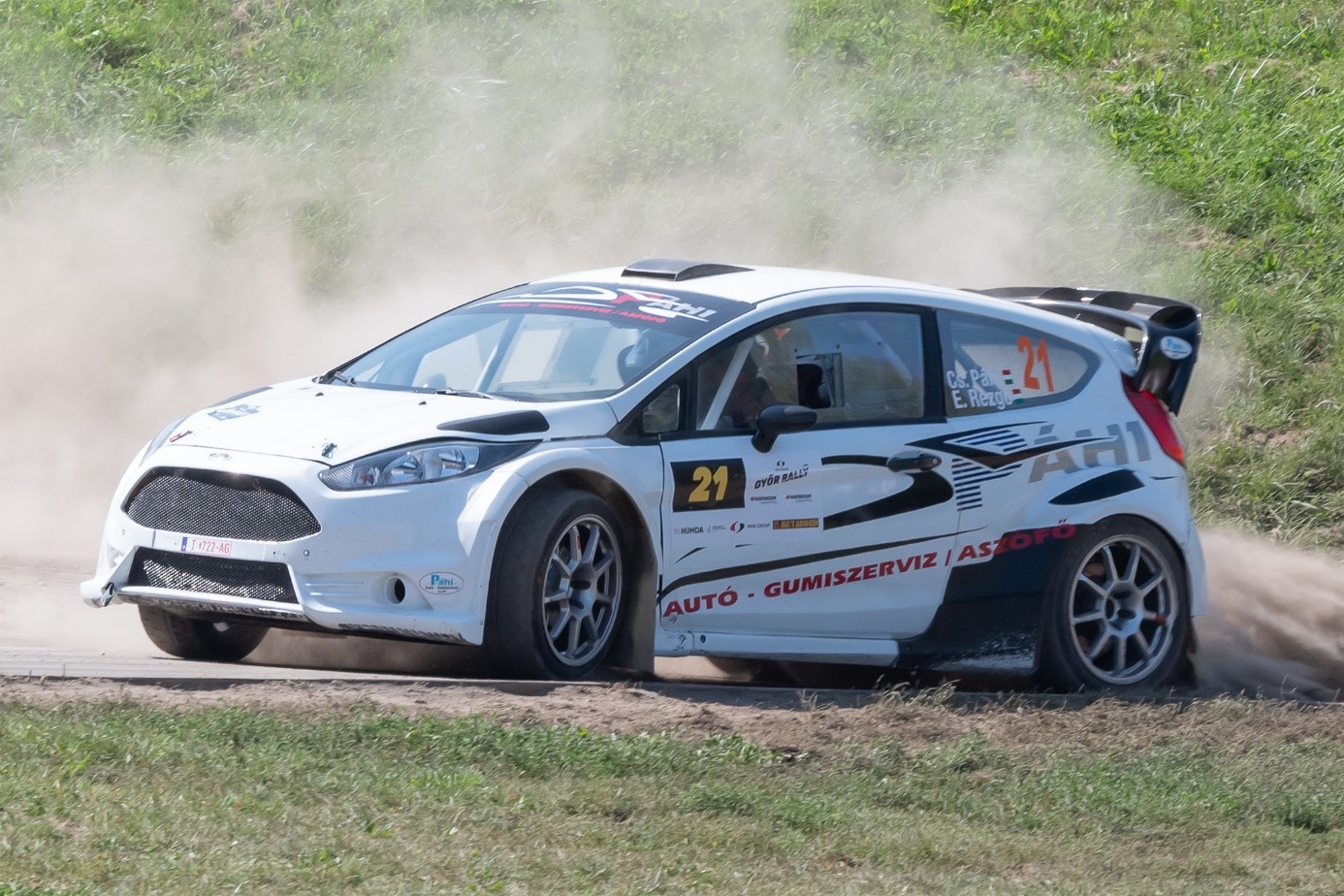 The spectacular stage of the WHB Győr Rally on the SZE campus attracted thousands of visitors