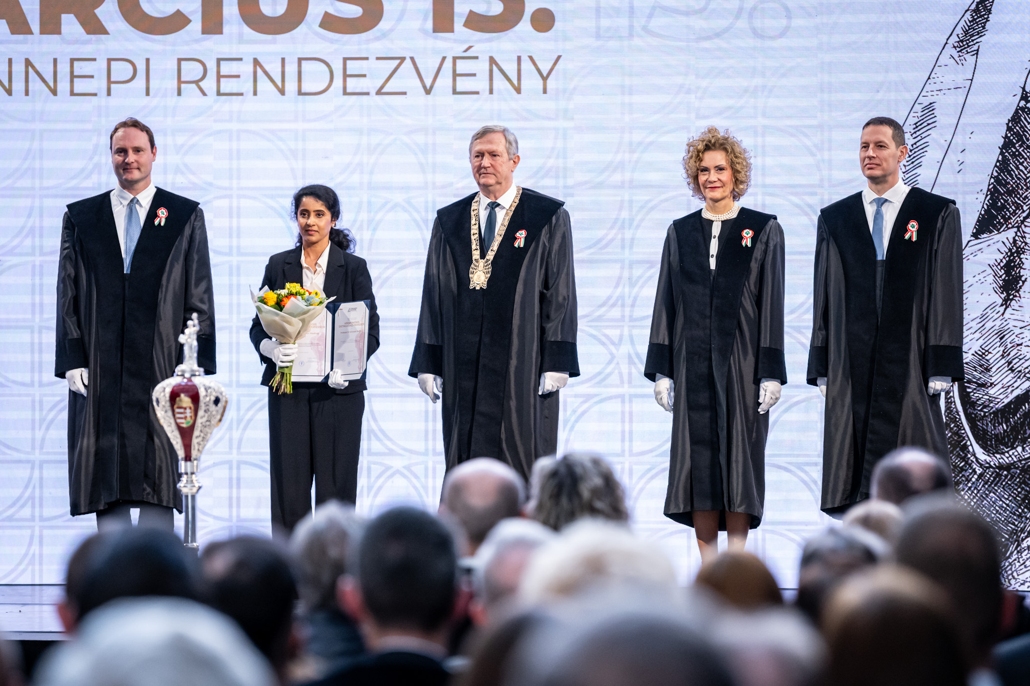 Commemorating the Revolution: Awards and Doctoral Titles Conferred at SZE’s Ceremony